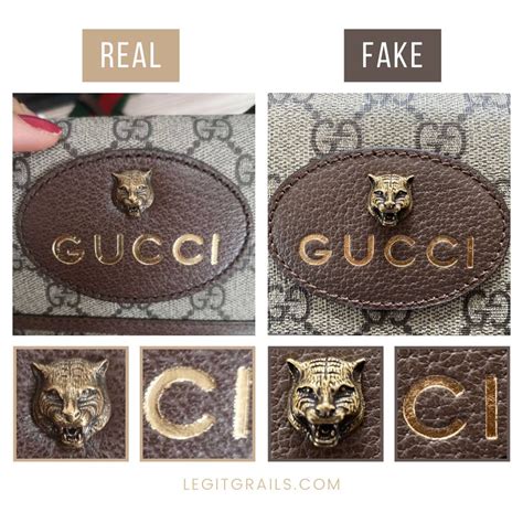 gucci falsificata|gucci bag counterfeit logo.